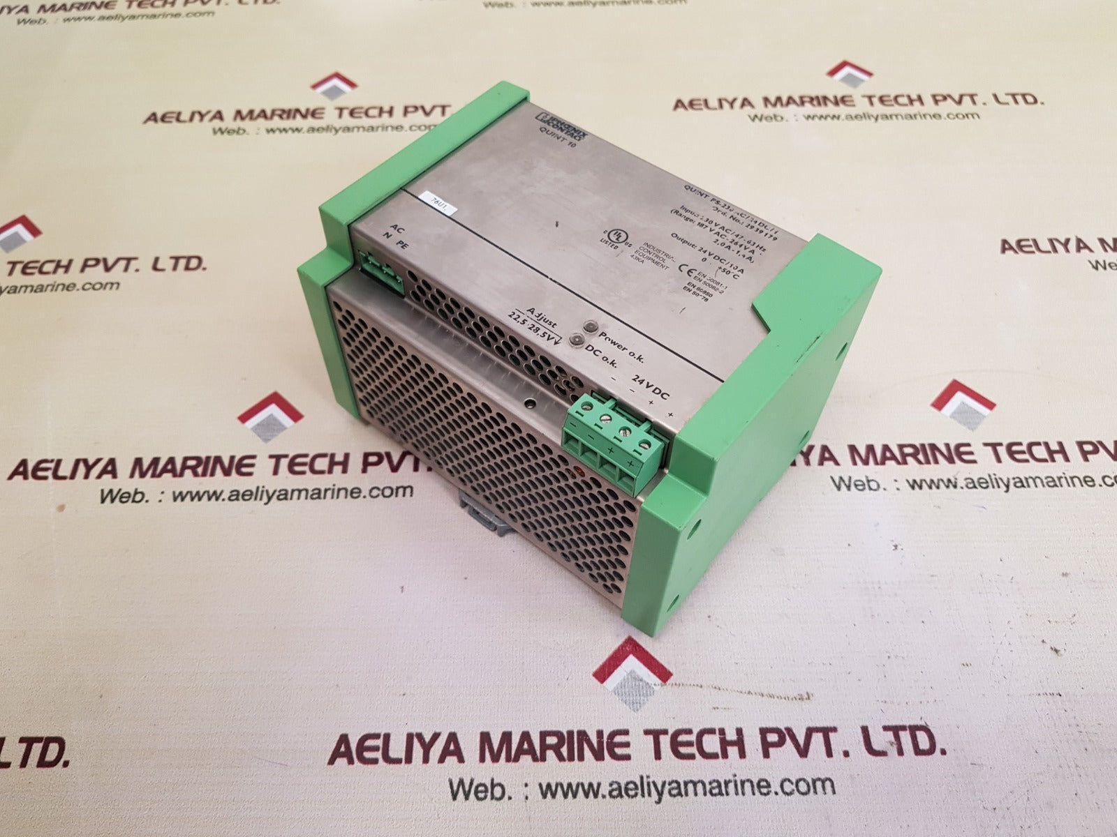 Phoenix contact quint ps-230ac/24dc/1 power supply
