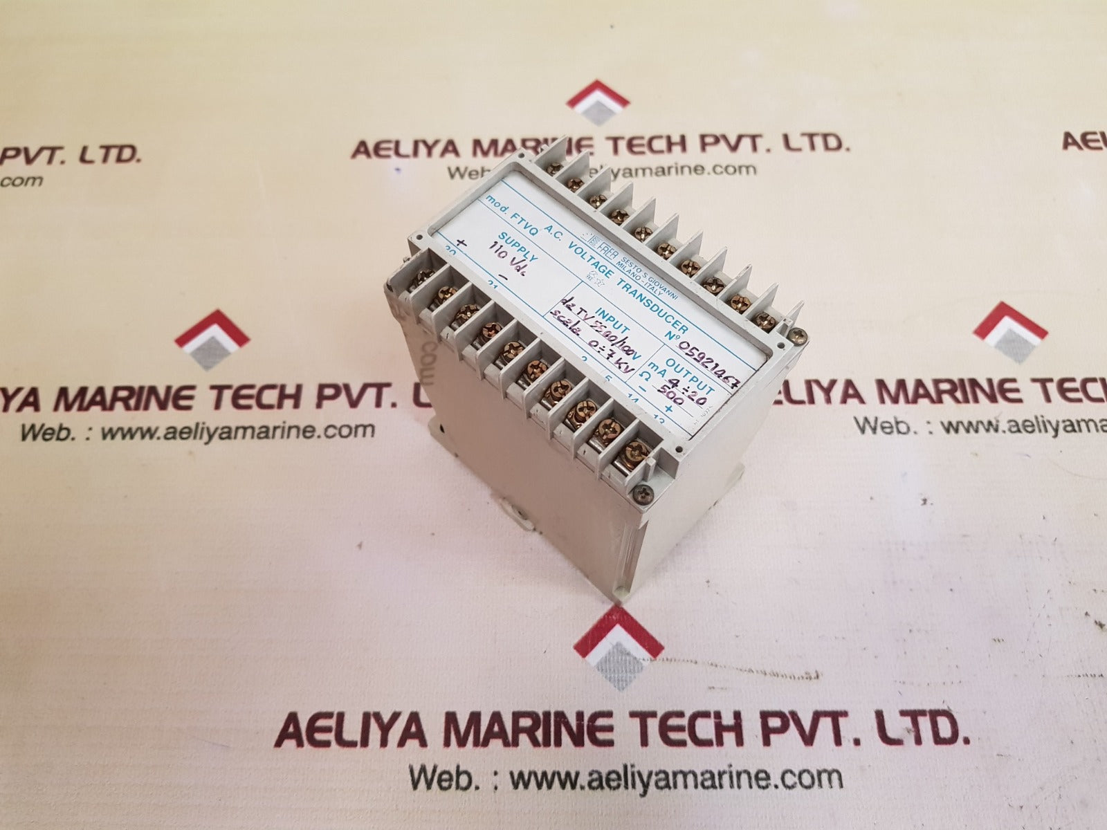 Sesto s. giovanni ftvq a.c. voltage transducer
