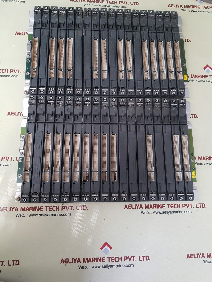 Siemens simatic s7 6es7400-1ta01-0aa0 plc rack