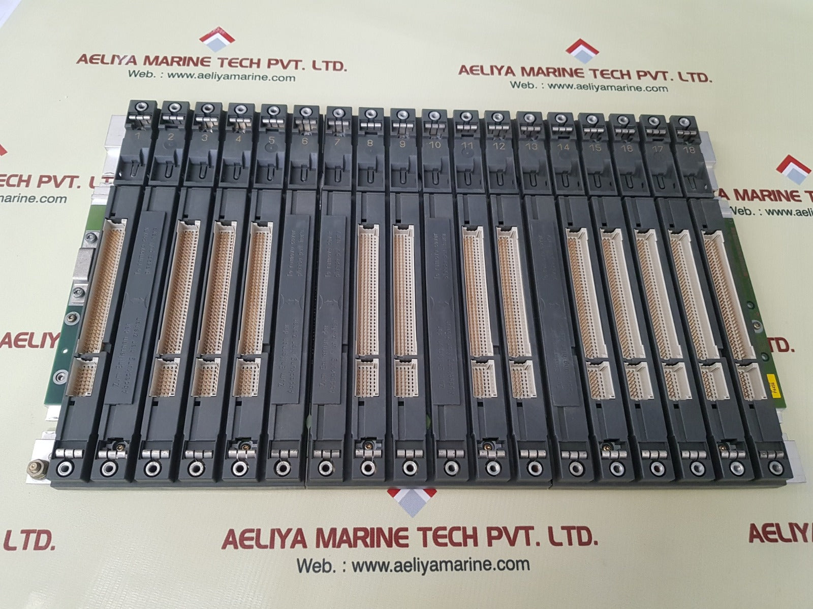 Siemens simatic s7 6es7400-1ta01-0aa0 plc rack