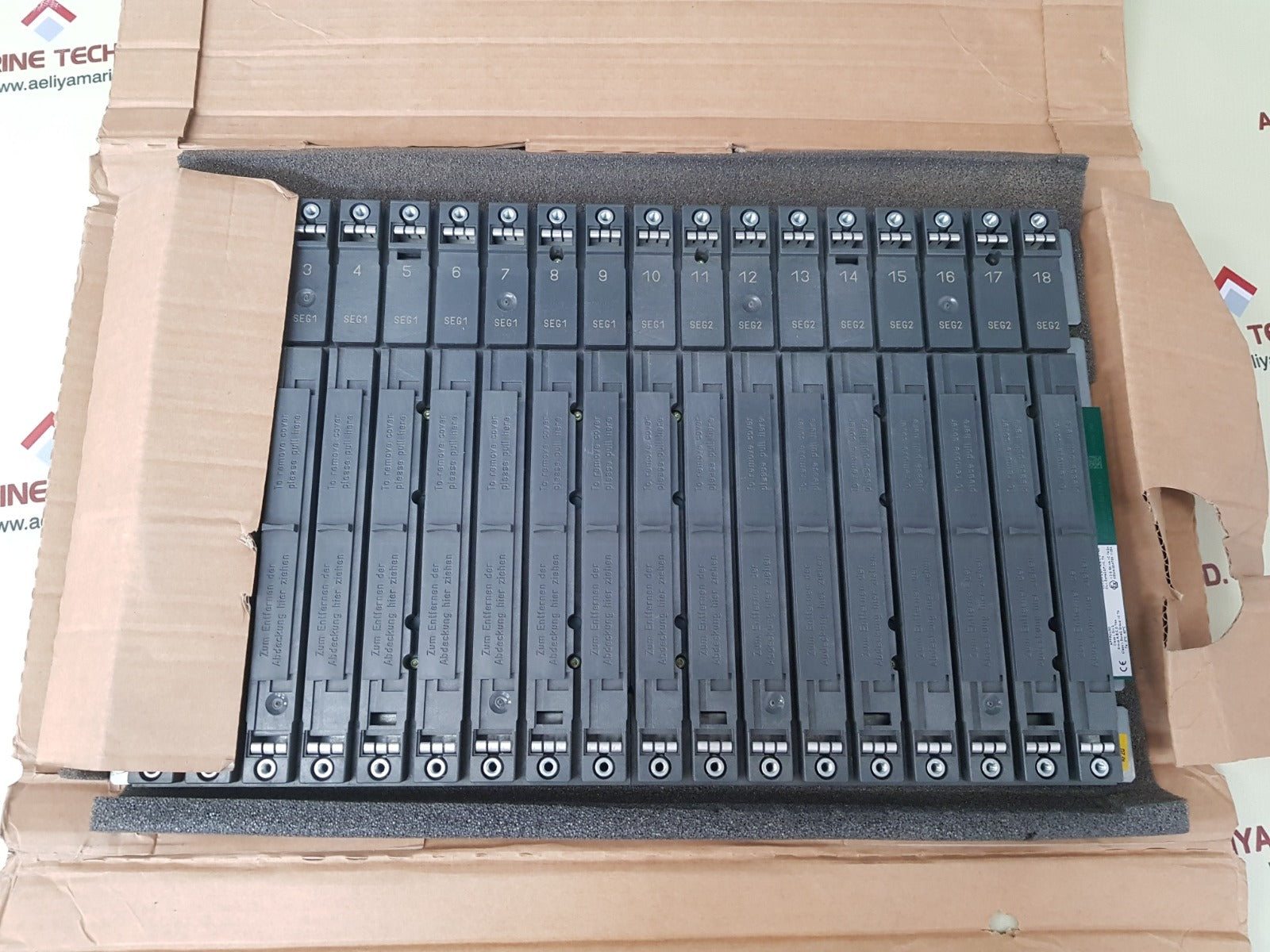 Siemens 6es7401-2ta01-0aa0 plc rack