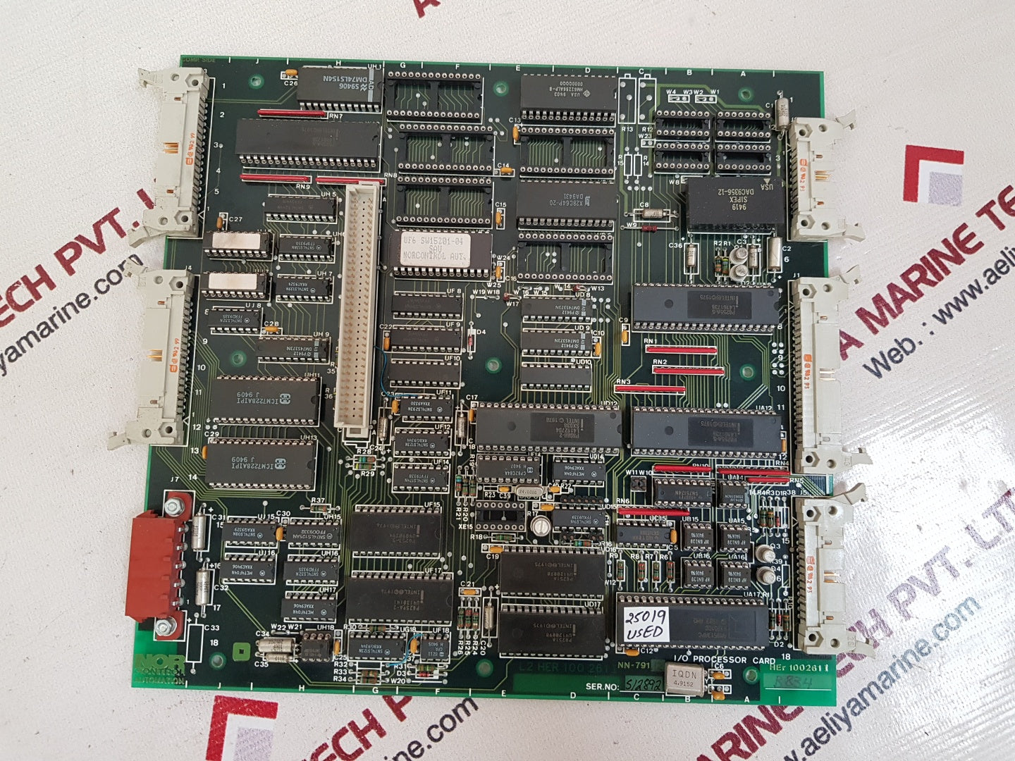 Nor control nn-791.12 i/o processor card