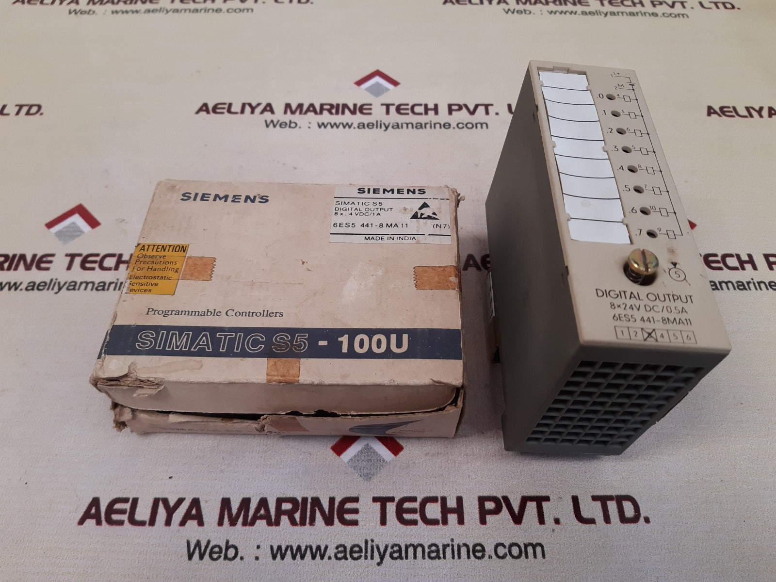 Siemens simatic s5 6es5 441-8ma11 digital output module