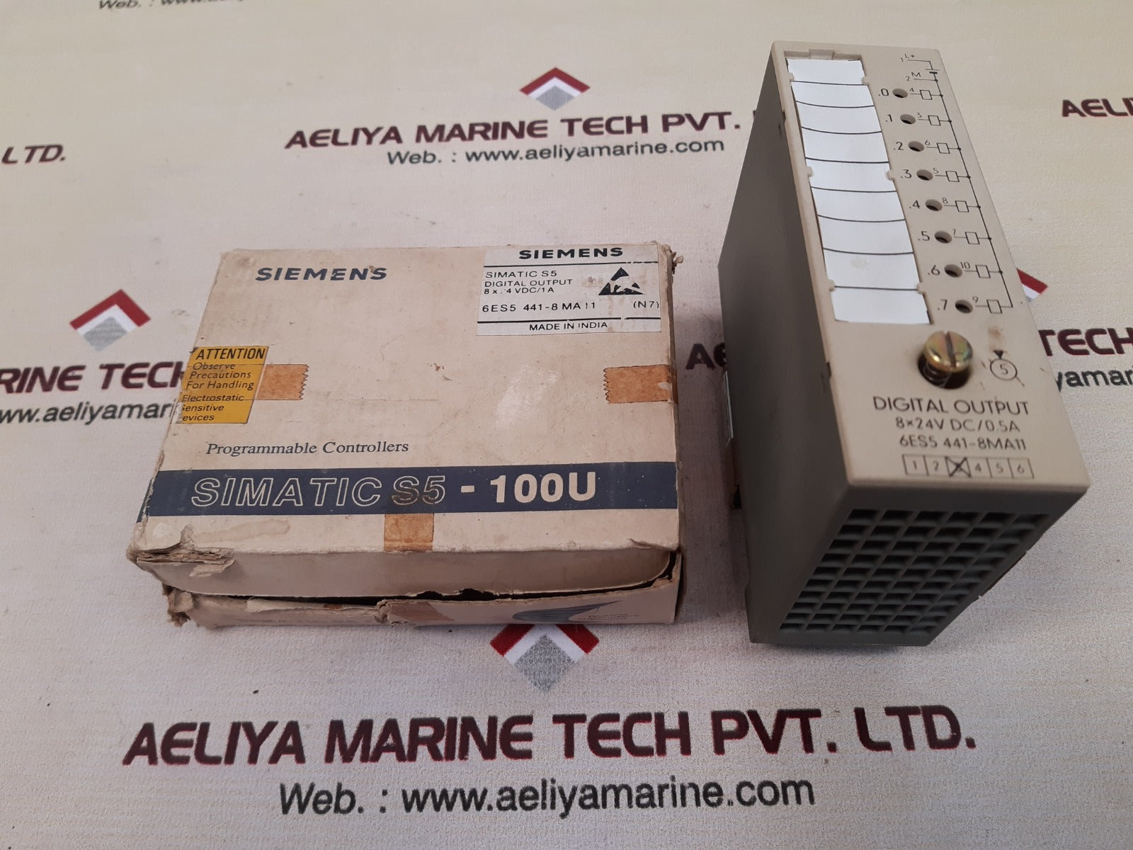 Siemens simatic s5 6es5 441-8ma11 digital output module