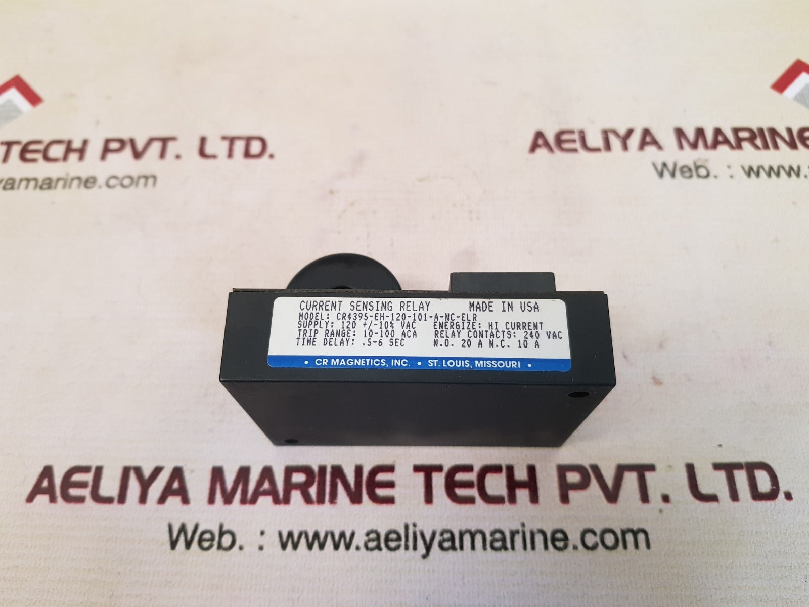 Cr cr4395-eh-120-101-a-nc-elr current sensing relay