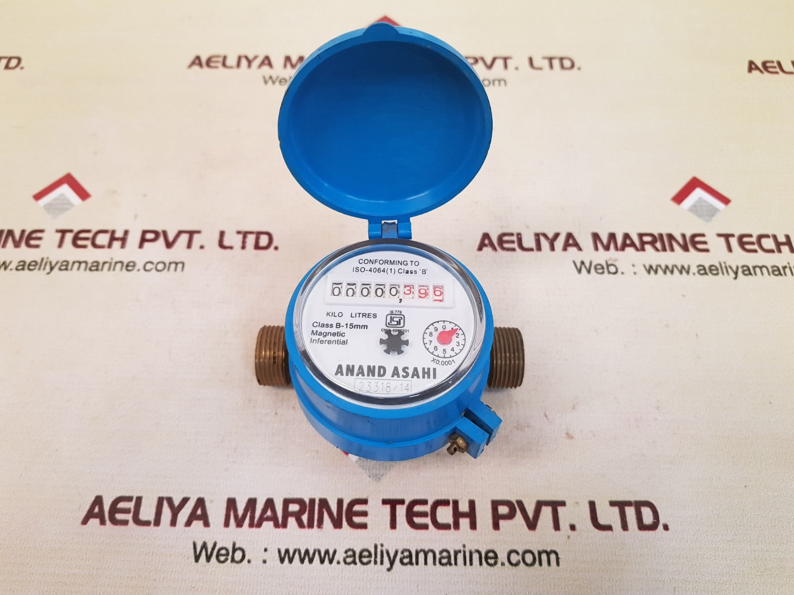 Anand asahi class b-15mm water flowmeter