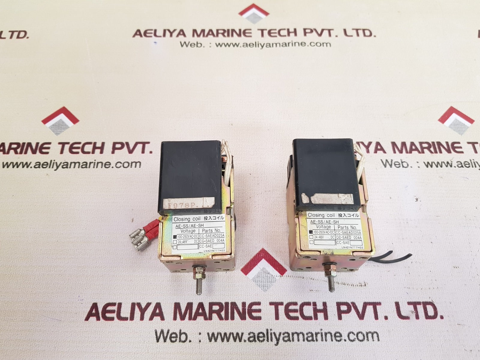 Cc-saead025a ae-ss/ae-sh closing coil 100-250vac dc