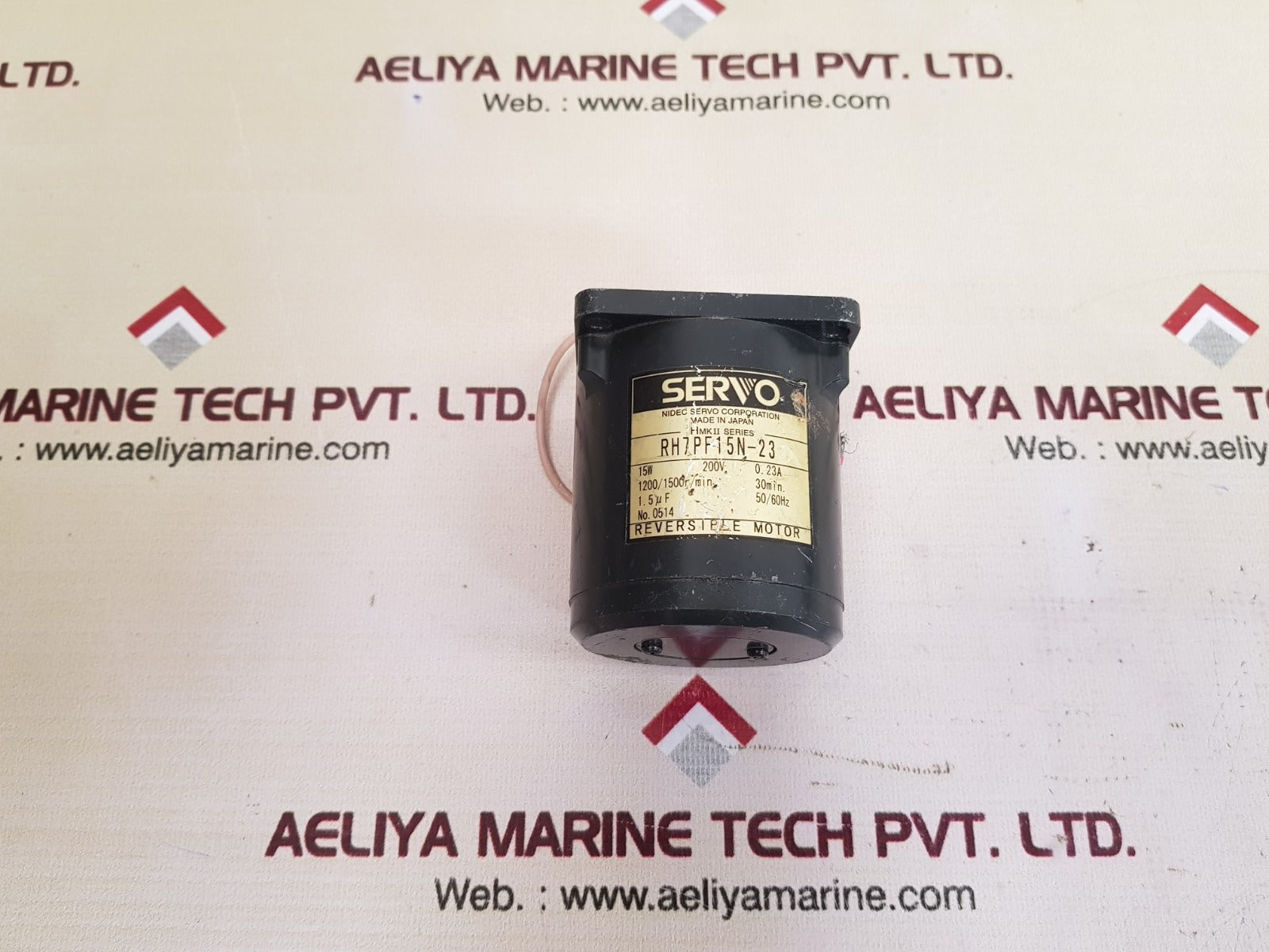 Nidec servo rh7pf15n-23 reversible motor