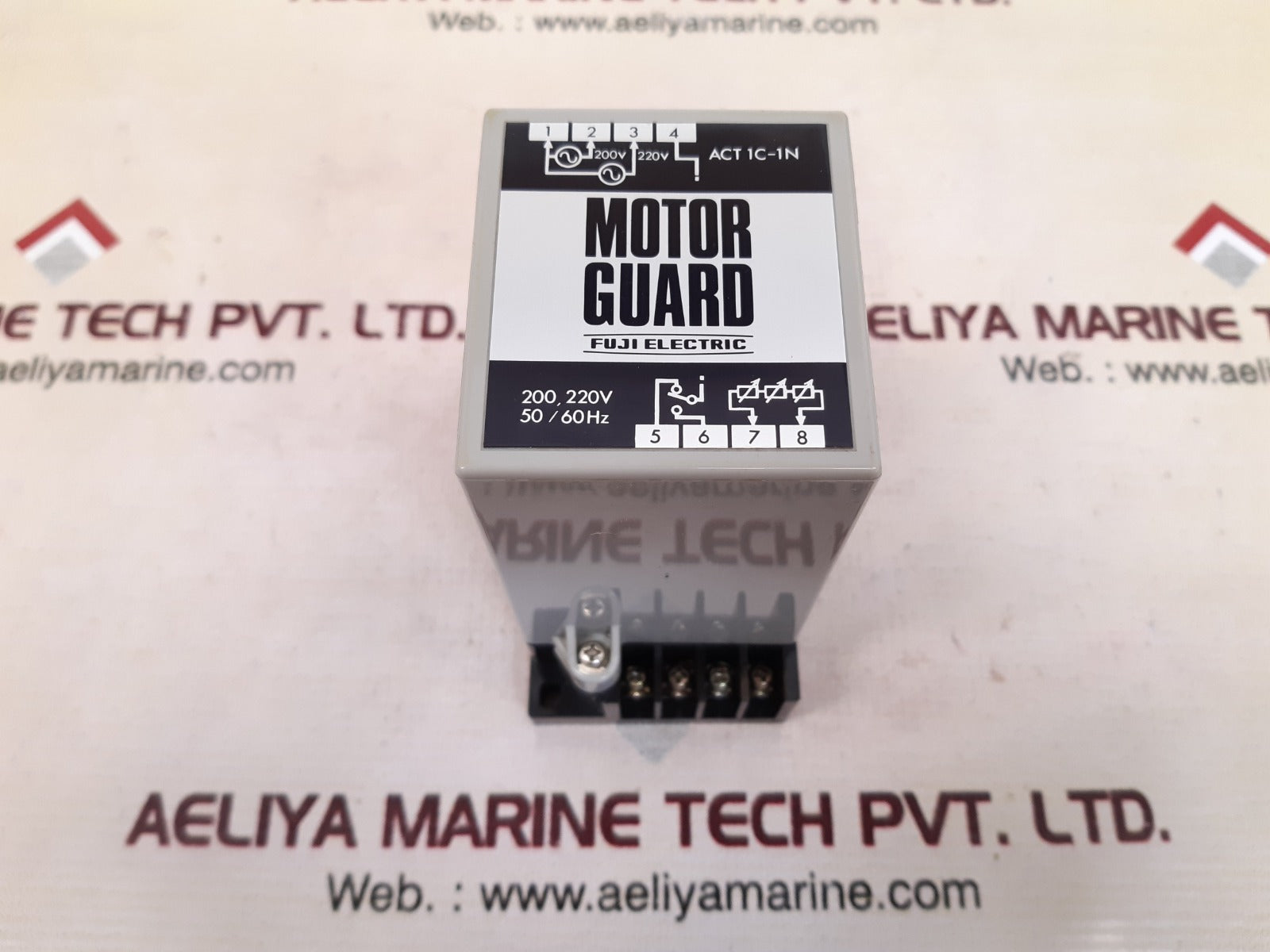 Fuji electric act 1c-1n motor guard relay