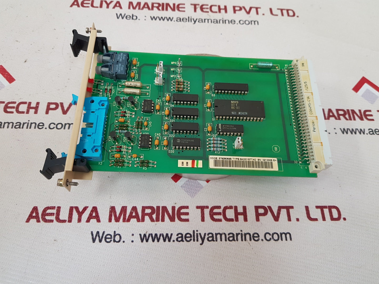 Abb sadc 157 tac tachometer card