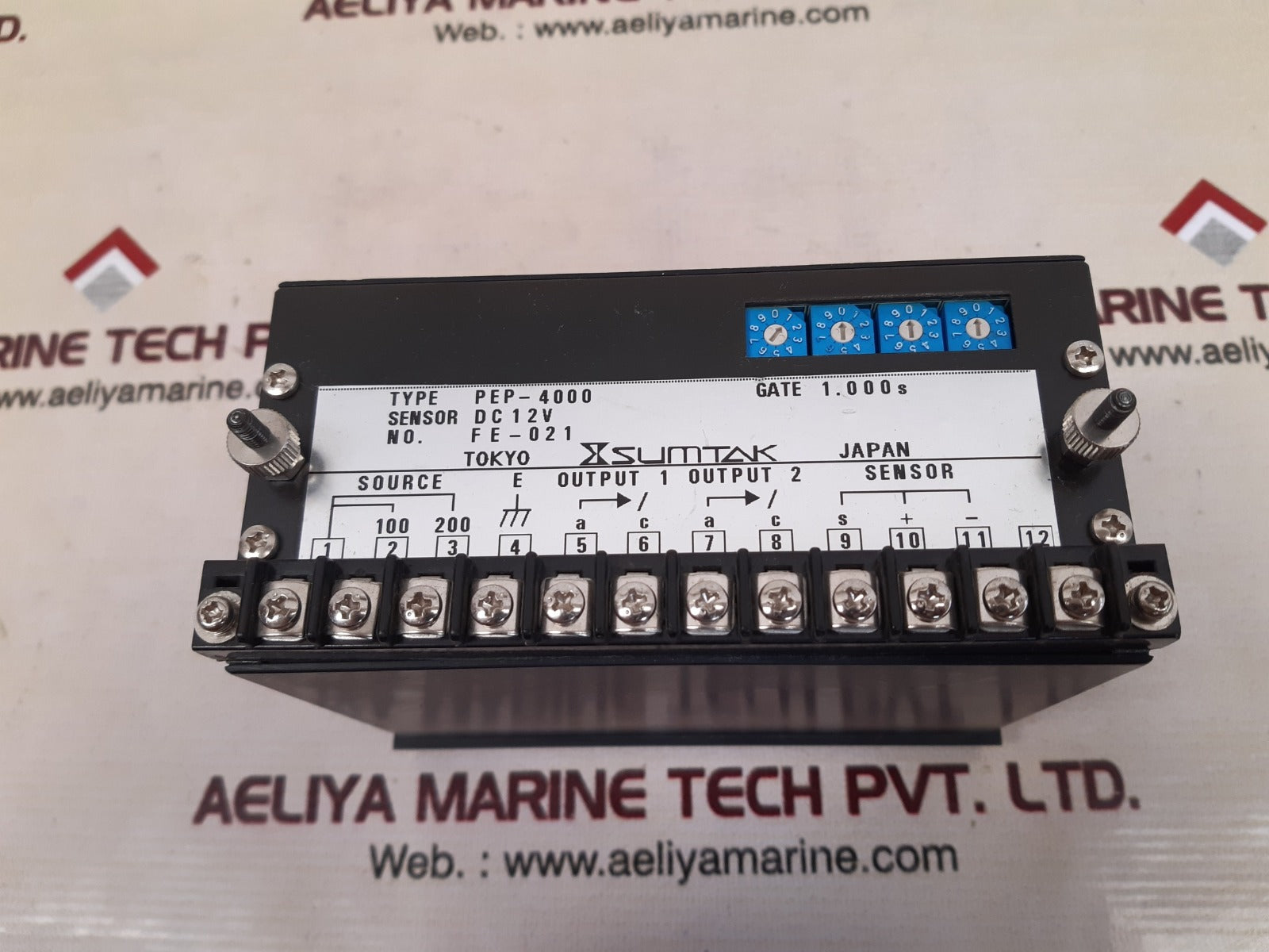 Sumtak pep-4000 counter sensor dc 12v