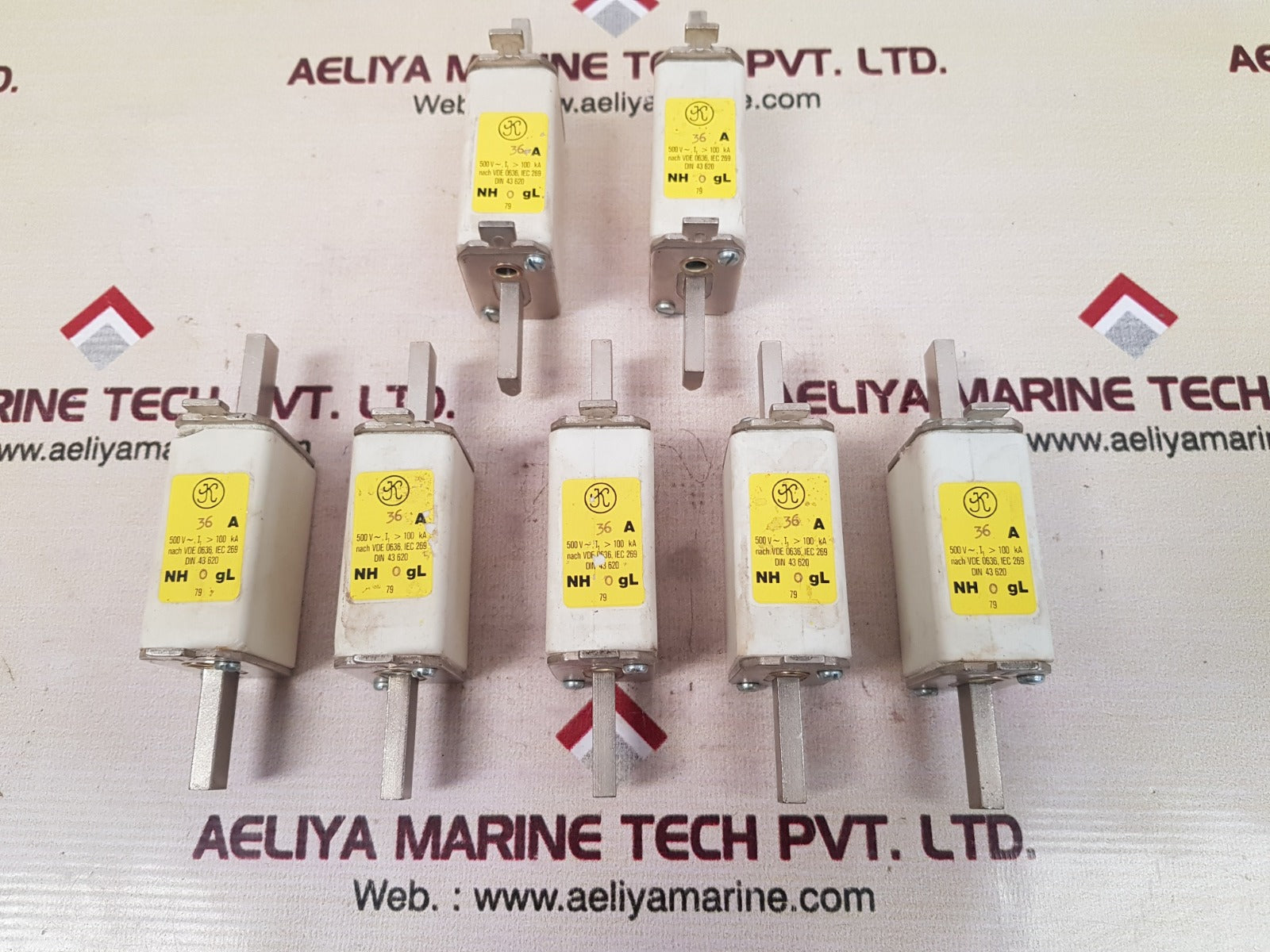 Nach vde 0636 fuse 36 a
