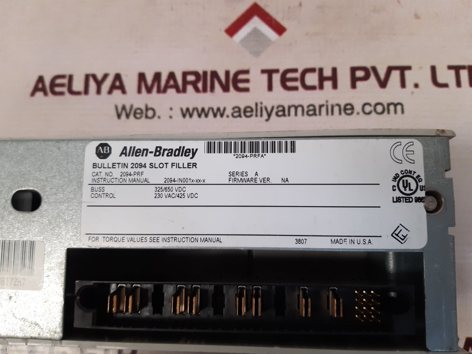 Allen-bradley 2094-prf kinetix 6000 slot filler