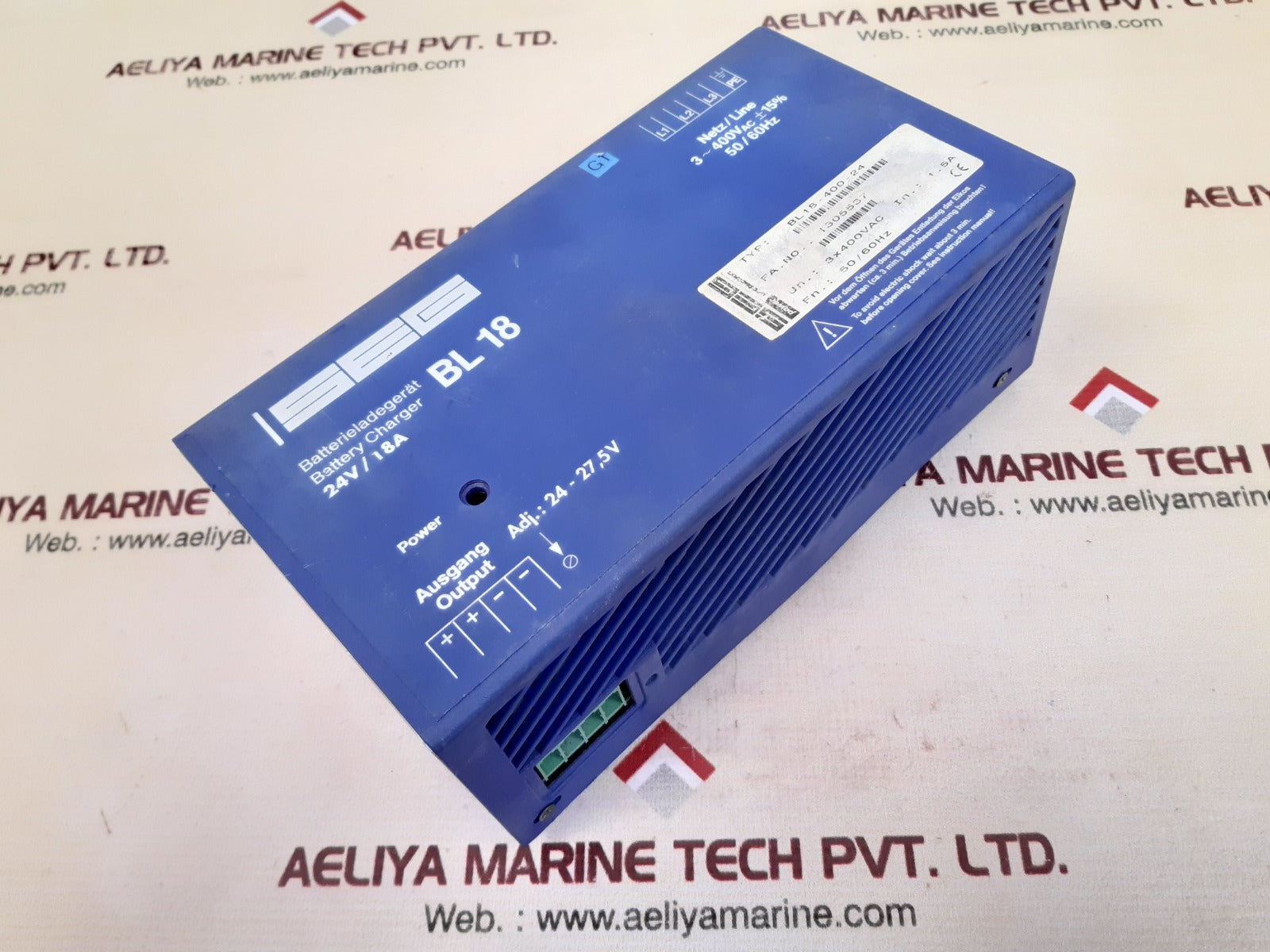 Seg bl18-400-24 battery charger