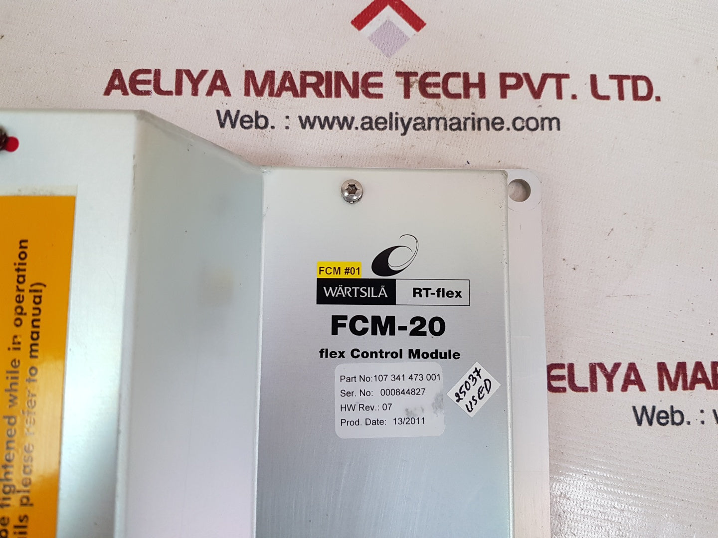 Wartsila fcm-20 flex control module 07 341 473 001 rev.7