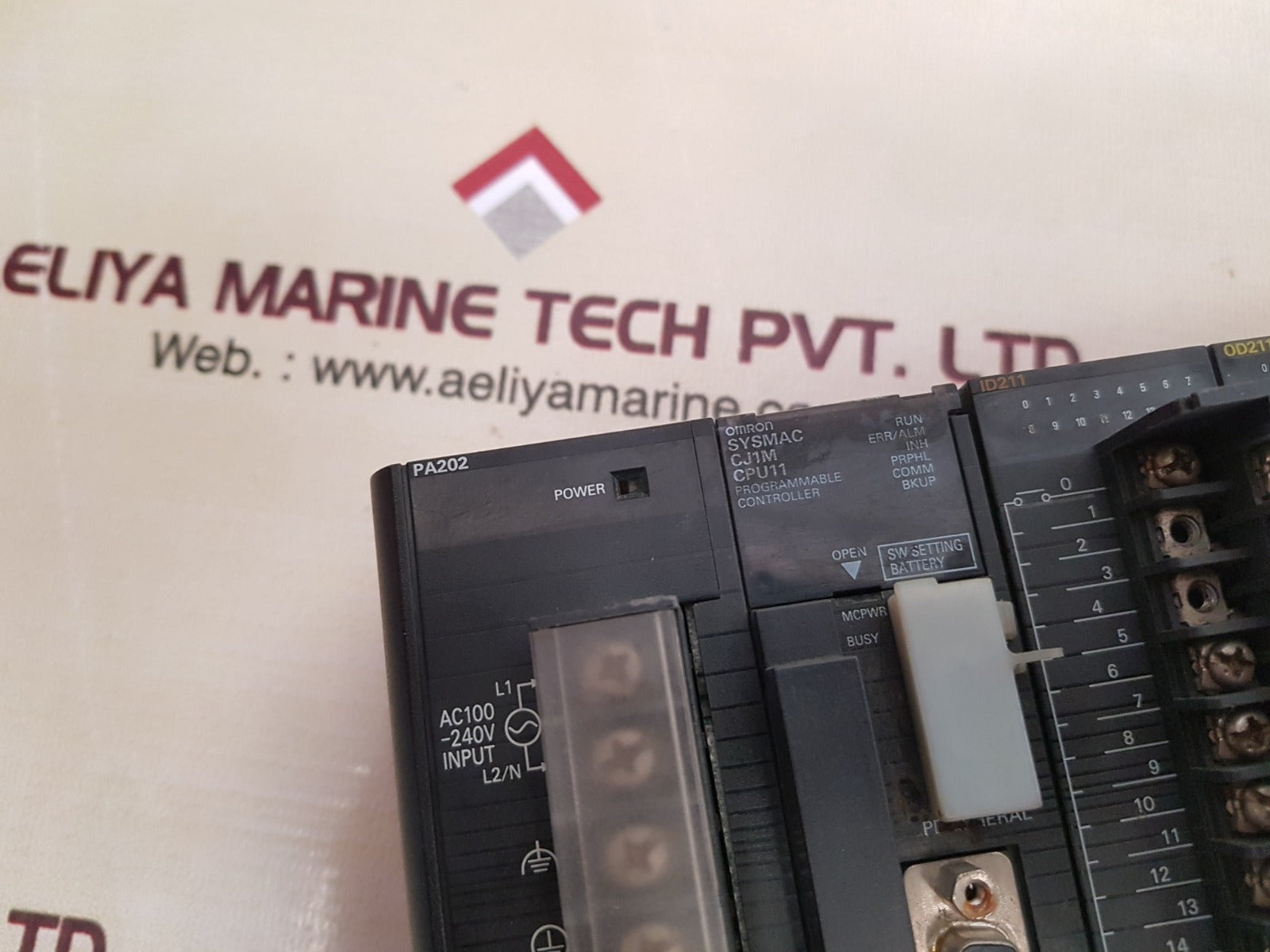 Omron cj1w-pa202,cj1m cpu11,id211,od211,oc211 power supply unit