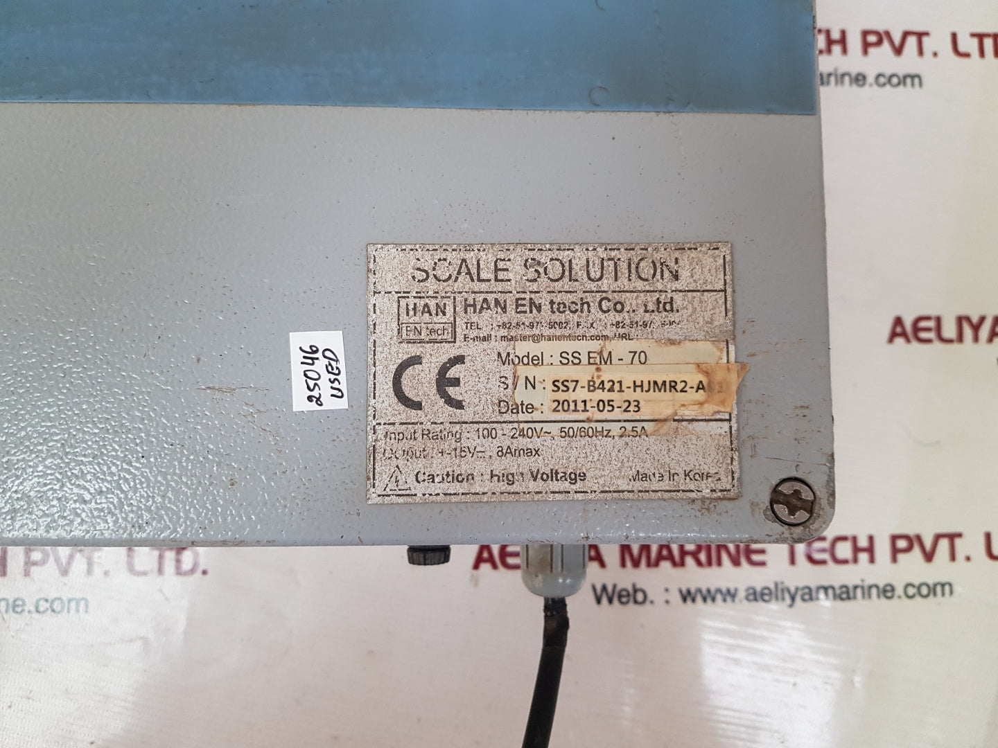 Scale solution ss em-70 embeded control descaling system