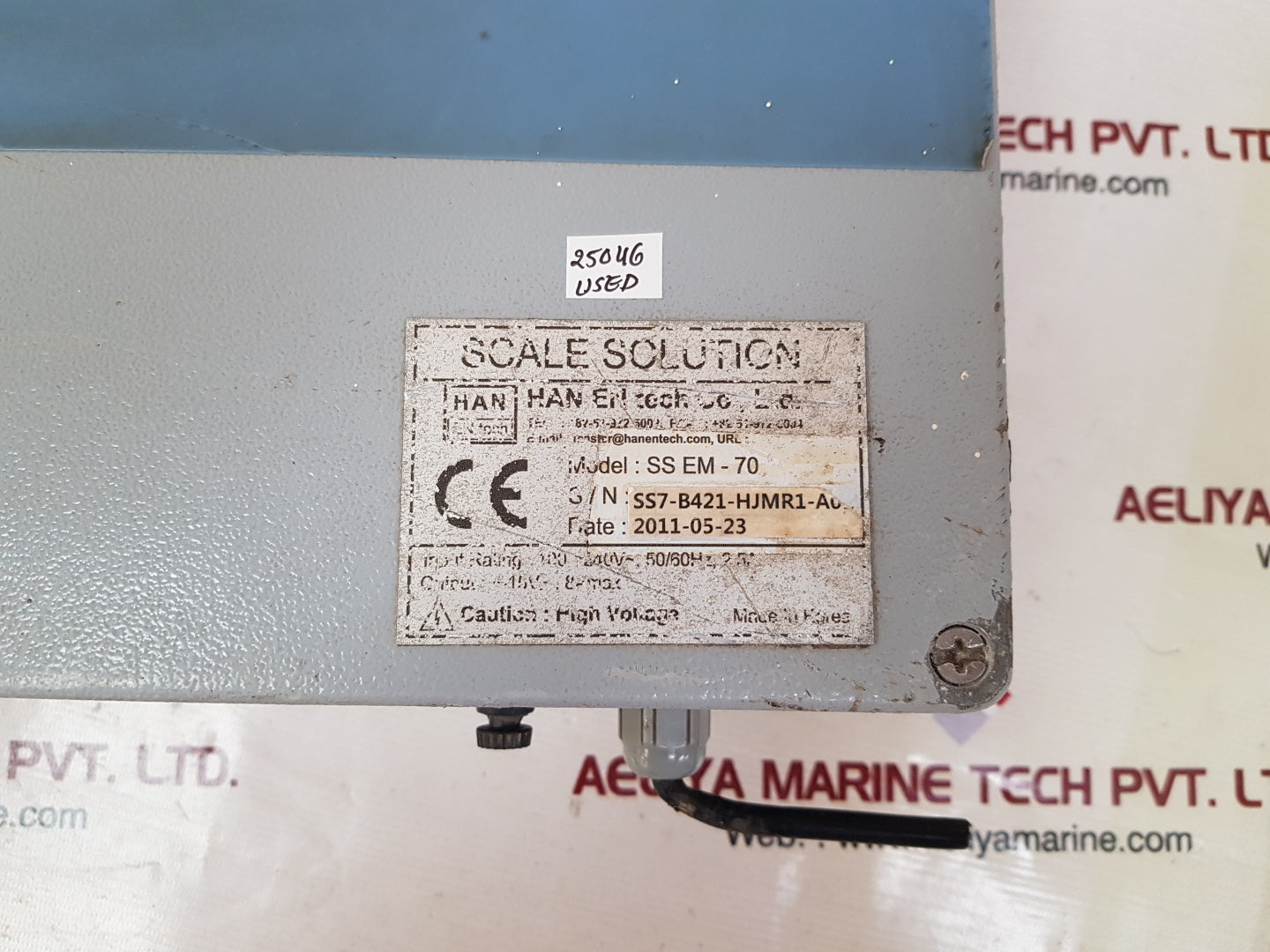Scale solution ss em-70 embeded control descaling system