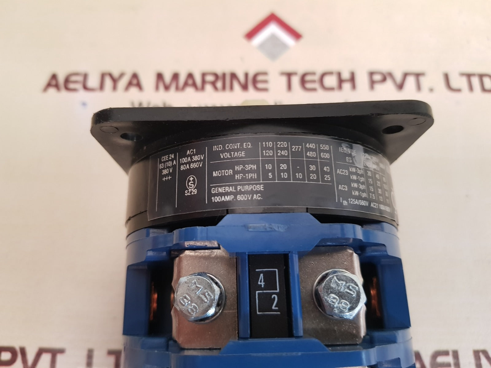 Kraus & naimer c80 rotary switch 100a 380v 80a 660v