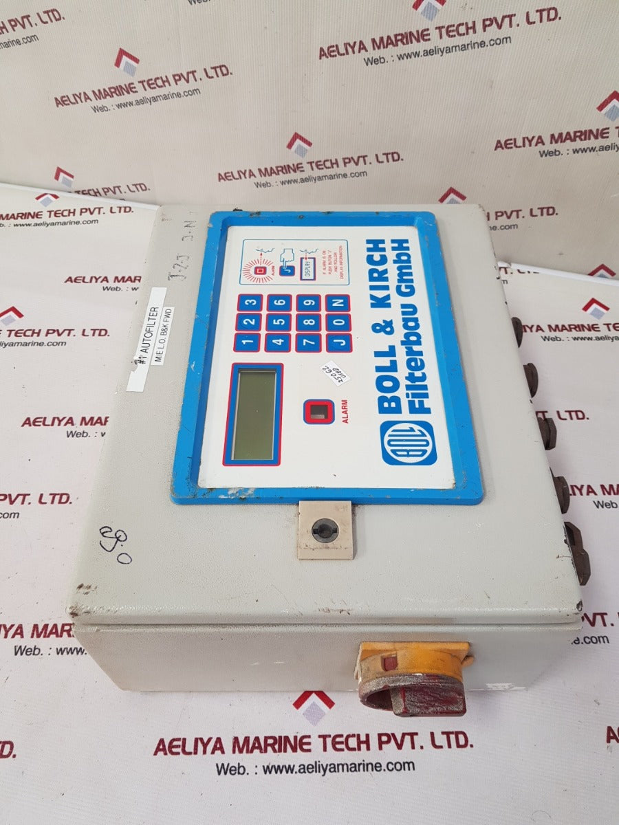 Boll & kirch mcs 2000 bollfilter electronic control unit 6.61.07 z35166