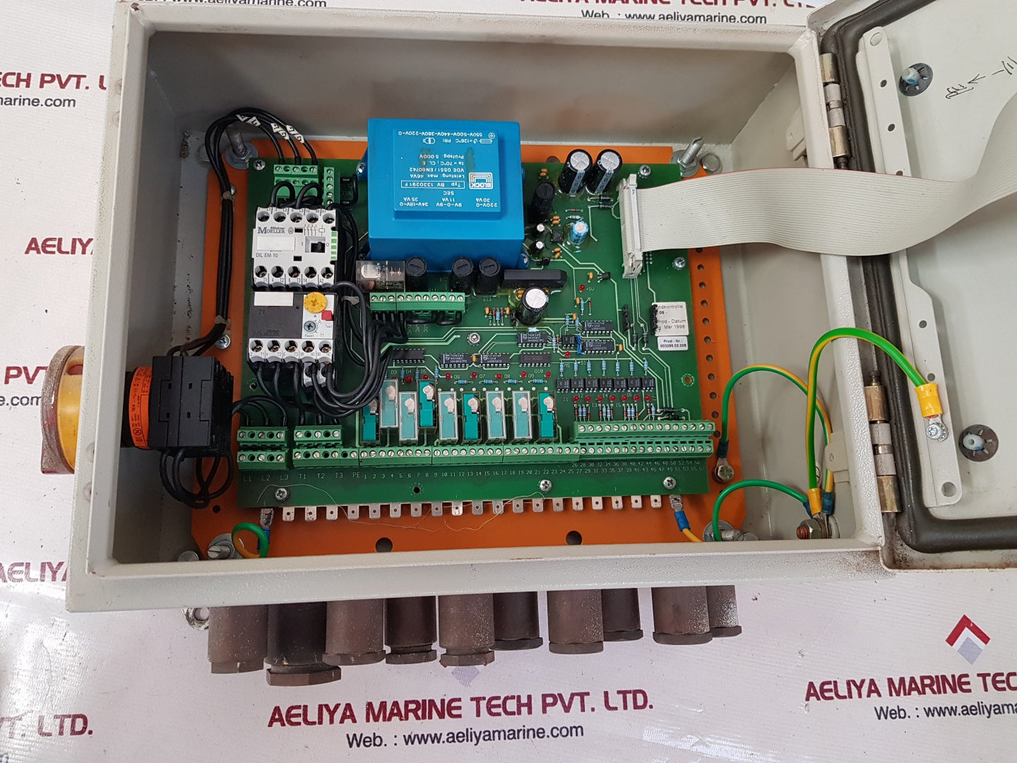 Boll & kirch mcs 2000 bollfilter electronic control unit 6.61.07 z35166