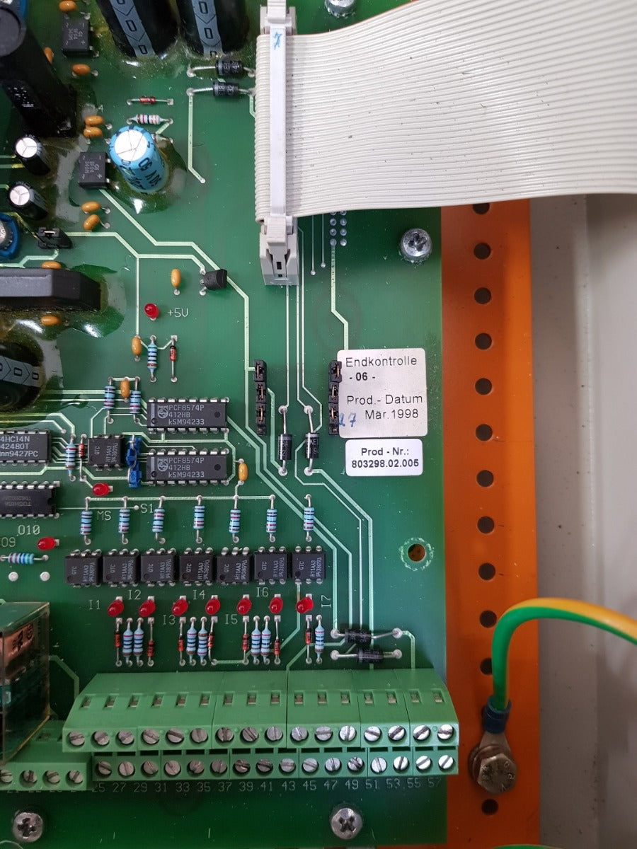 Boll & kirch mcs 2000 bollfilter electronic control unit 6.61.07 z35166