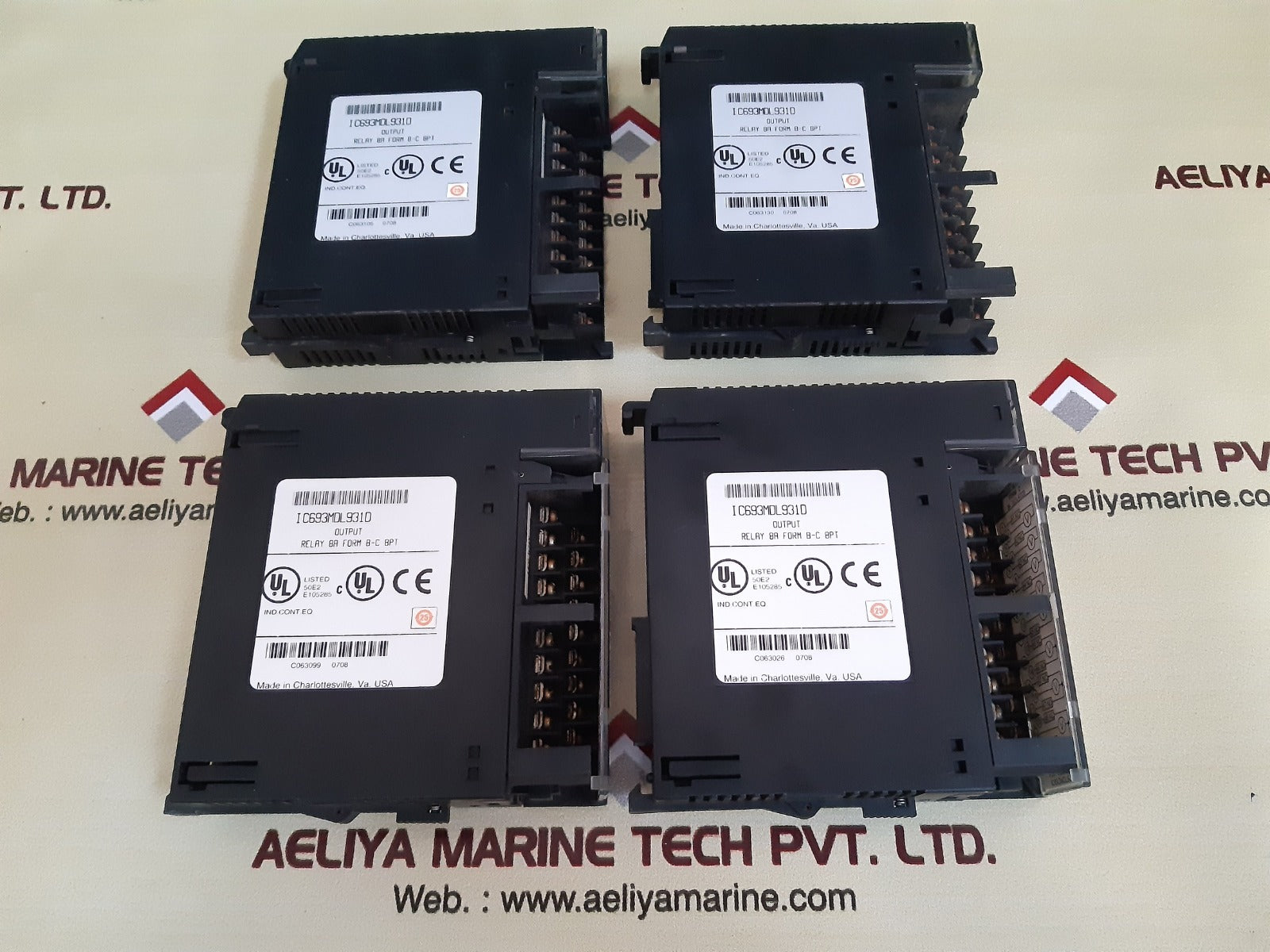 Ge ic693mdl931d output relay 8a form b-c 8pt