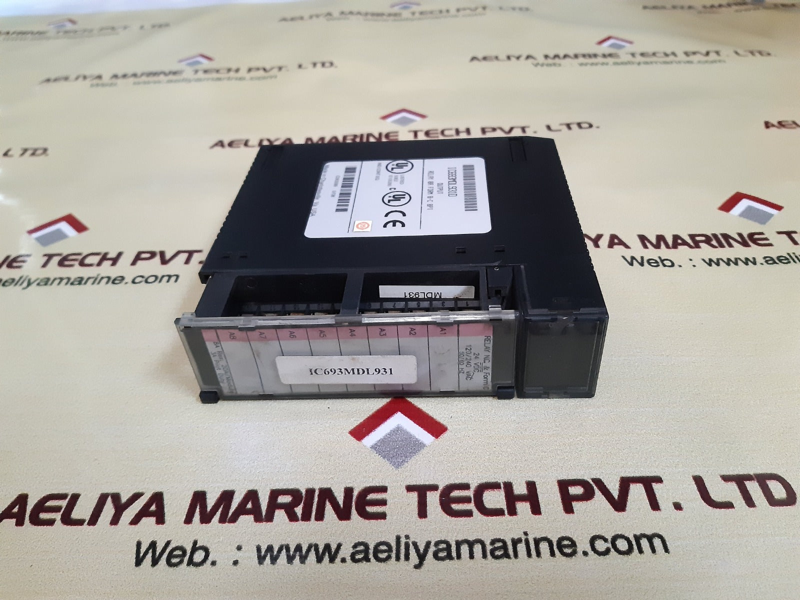 Ge ic693mdl931d output relay 8a form b-c 8pt