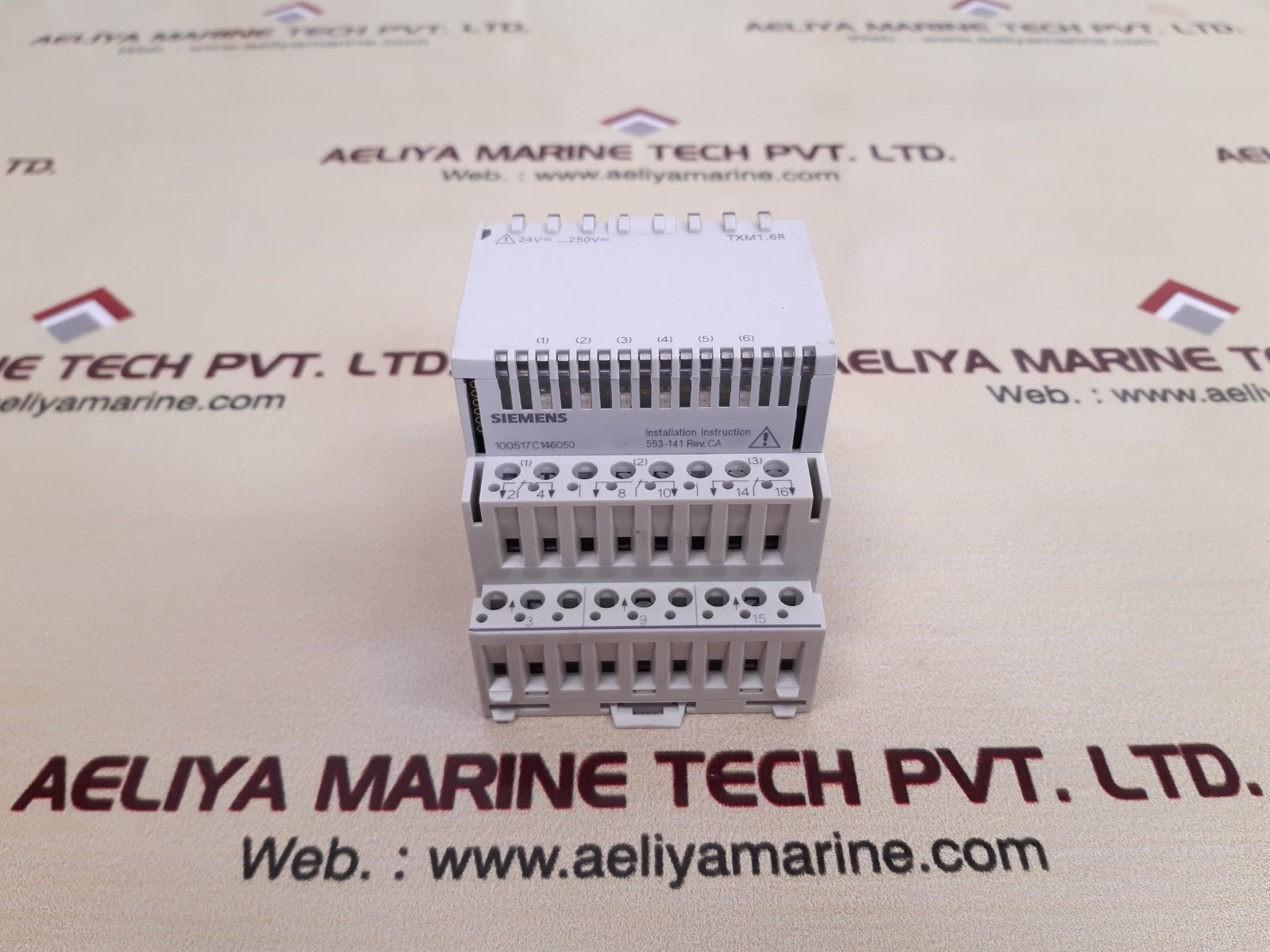 Siemens txm1.6r relay output module