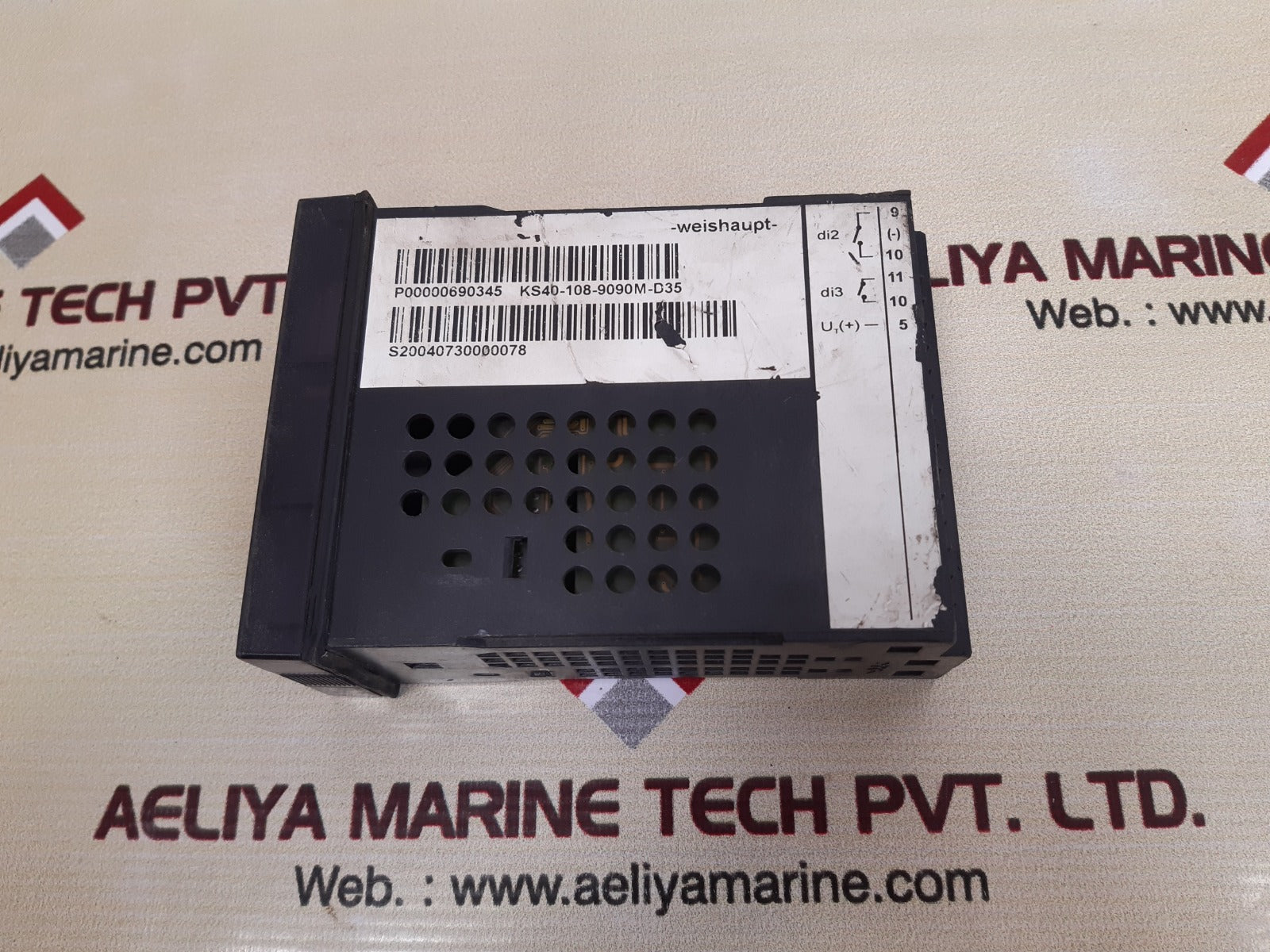 Weishaupt ks40-108-9090m-d35 controller vers. 2.2