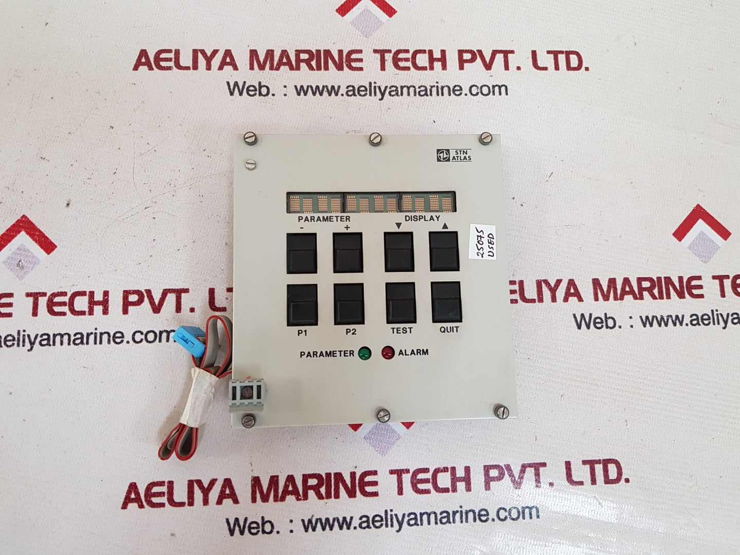 Stn atlas bat 407 battery control panel