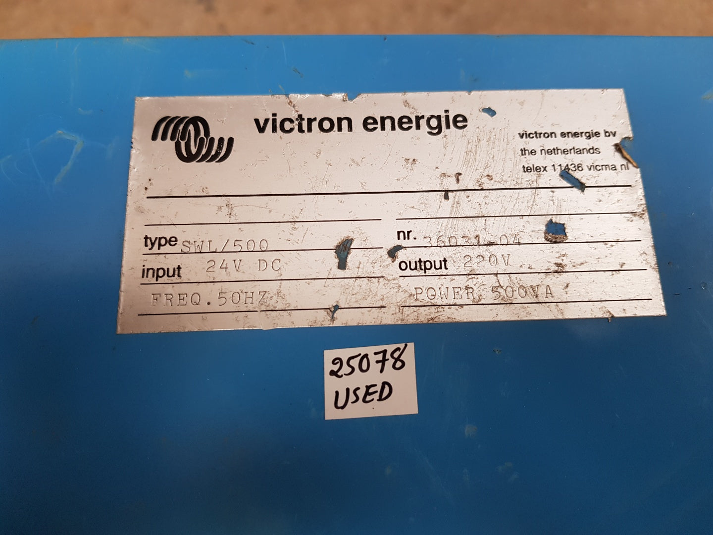 Victron swl/500 sinewave-inverter
