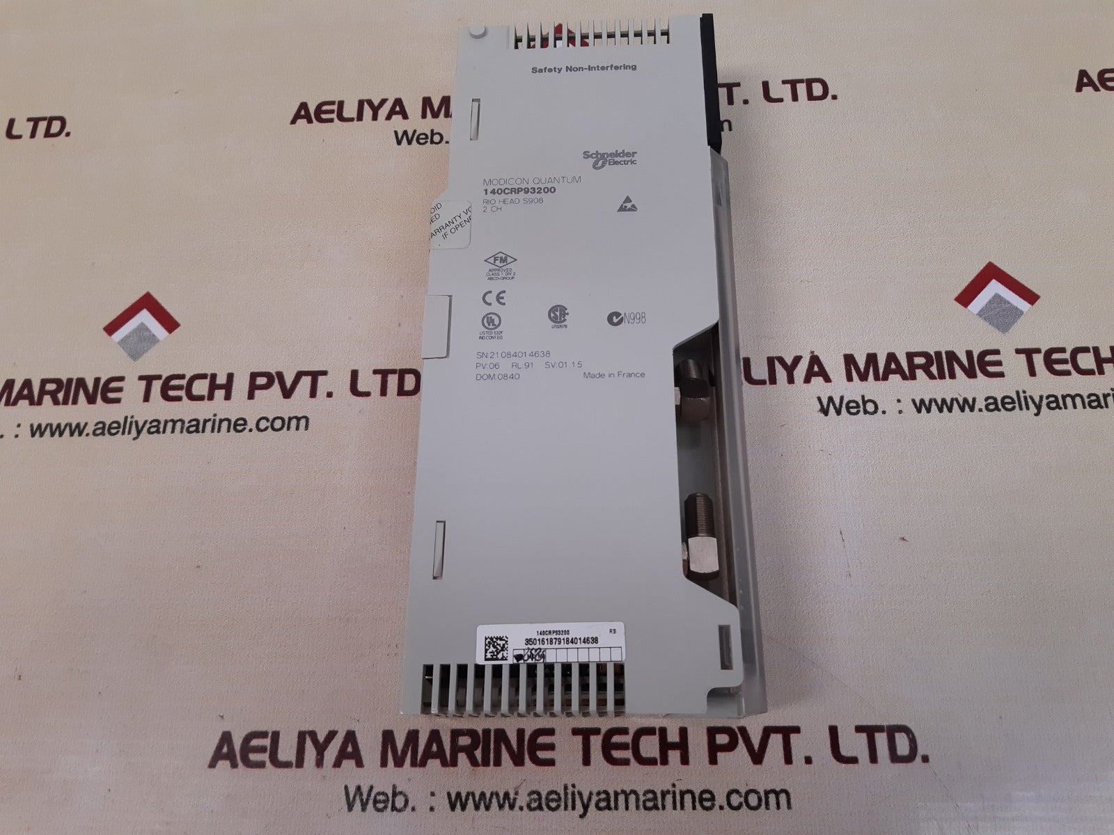 Schneider modicon quantum 140crp93200 rio head module