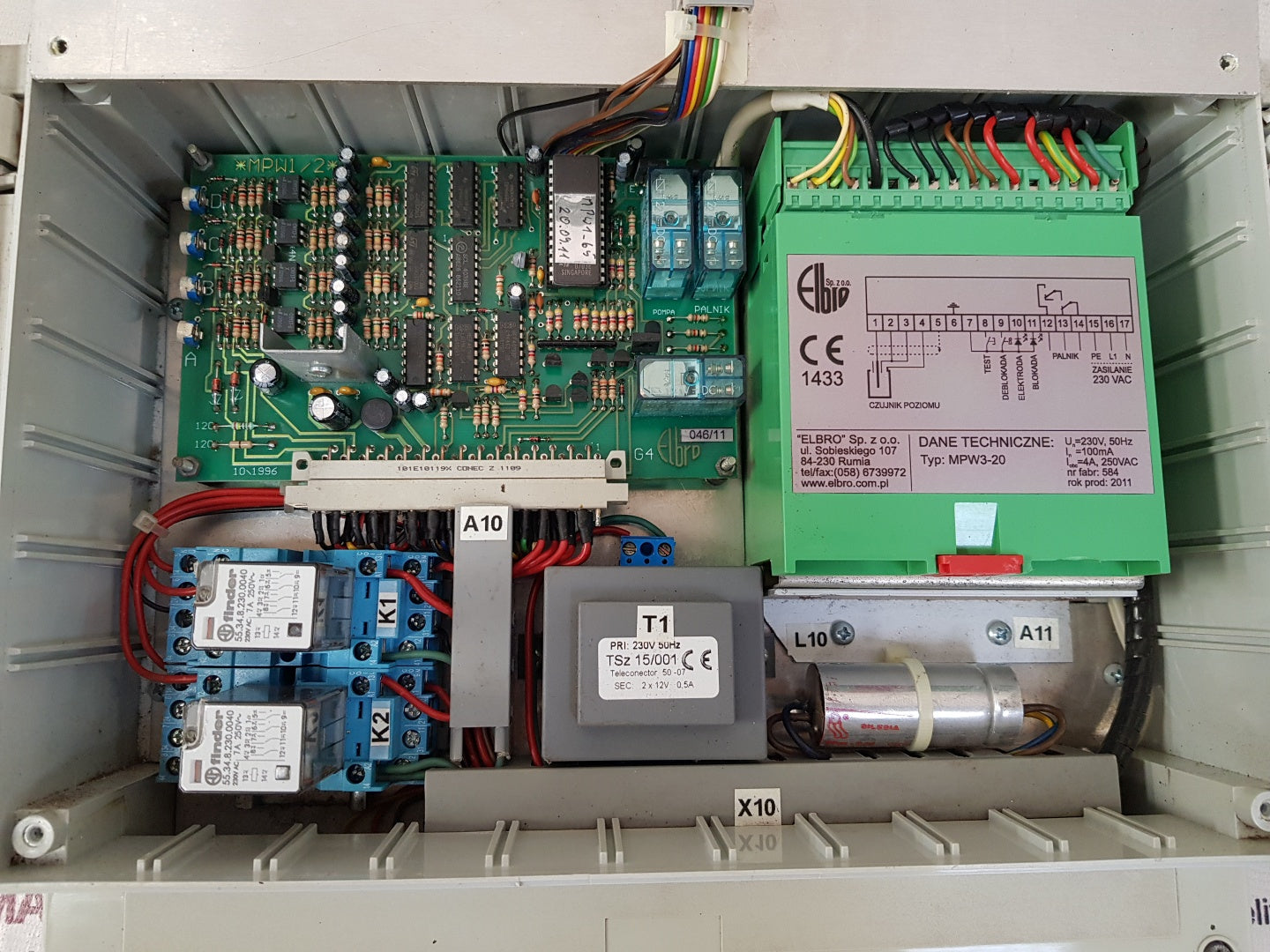Elbro mpw-65 5 point water level controller