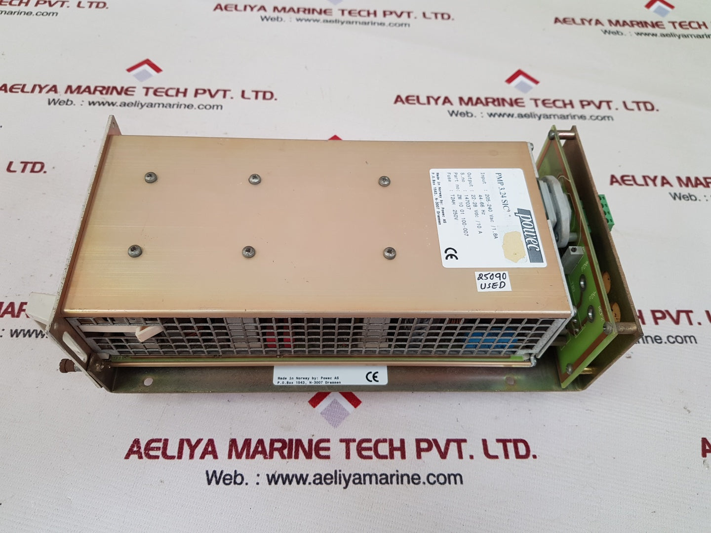 Powec pmp 3.24 sic rectifier module power supply zm 10 01 100-007