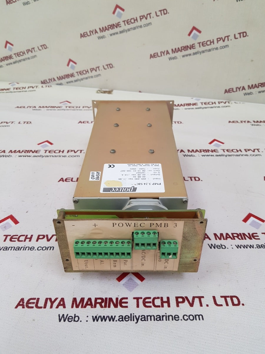Powec pmp 3.24 sic rectifier module power supply zm 10 01 100-007
