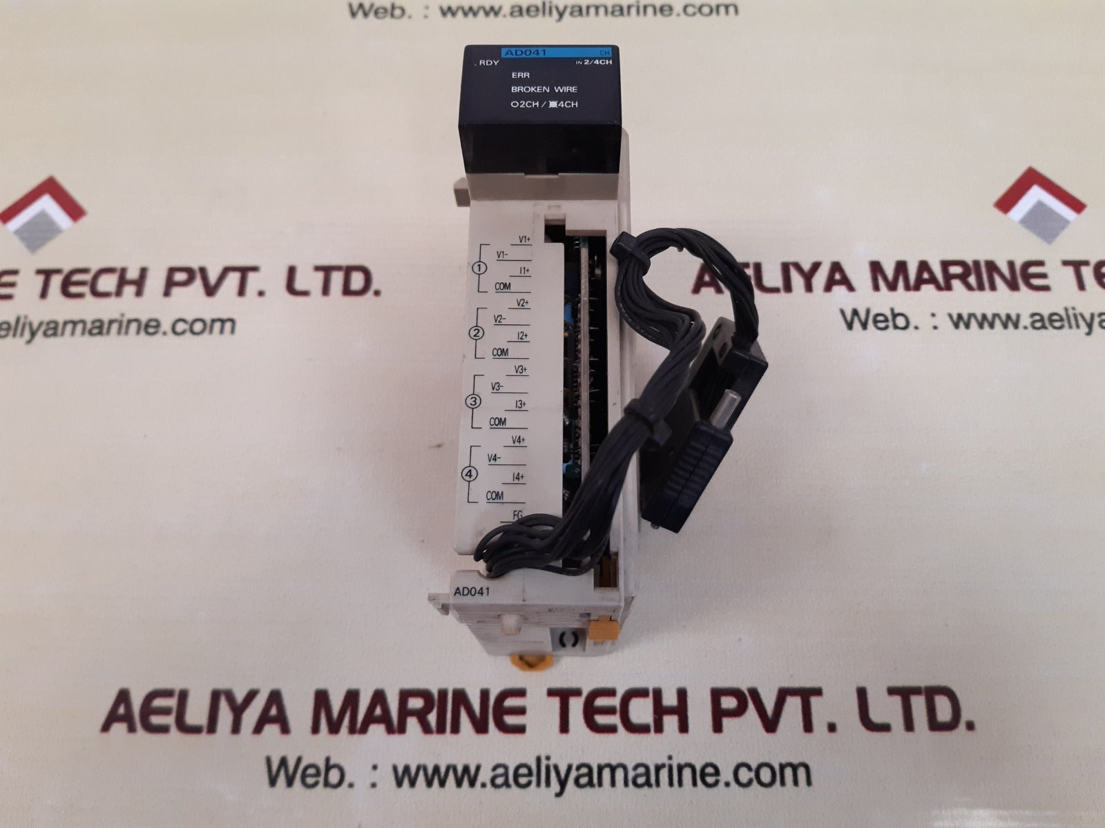 Omron cqm1-ad041 a/d unit