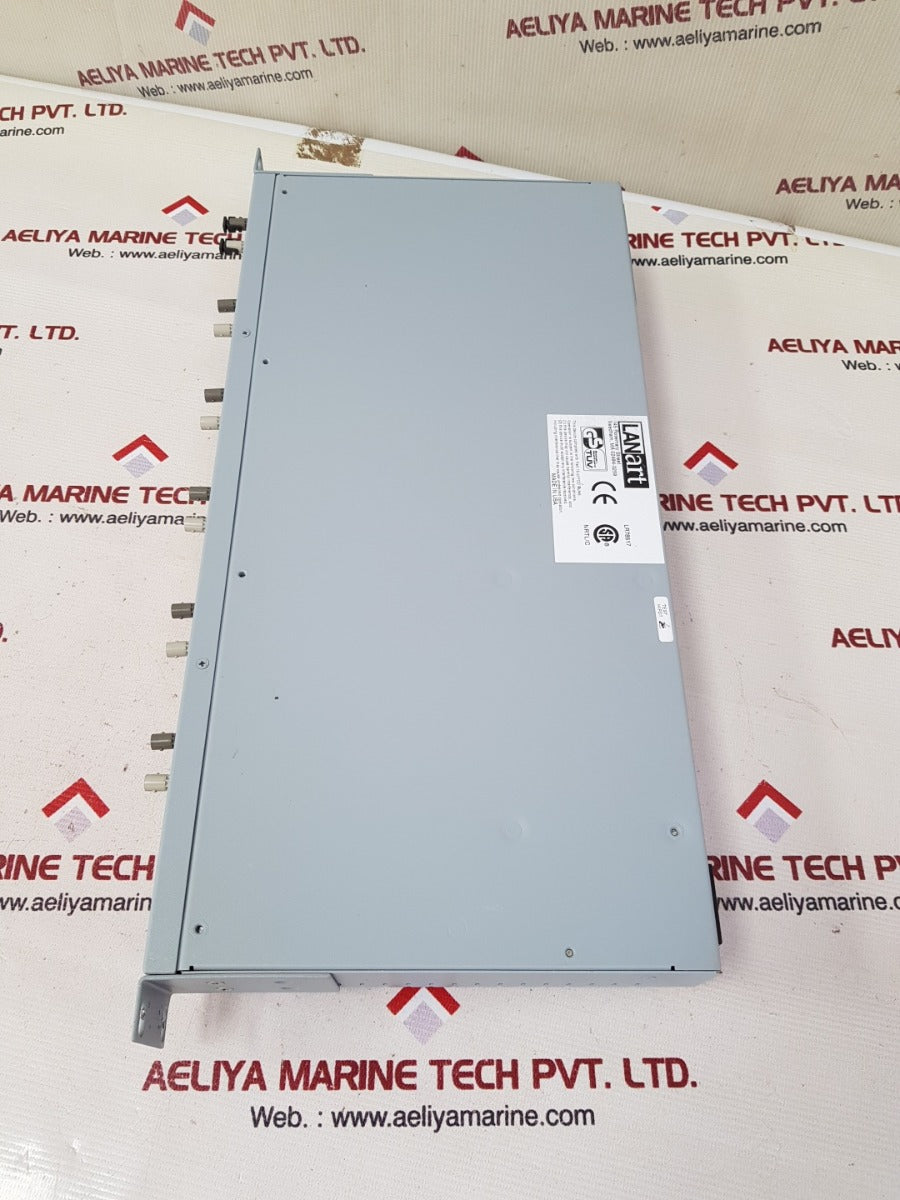 Lanart 10base-t to 10base-fl multi-channel converter