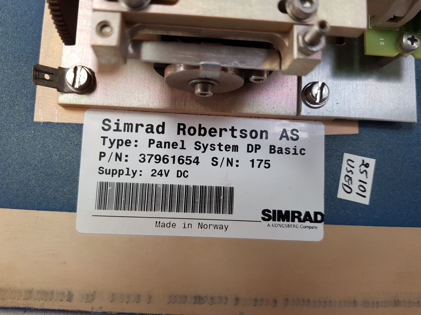 Simrad robertson pnc100 37960259 b panel system dp basic