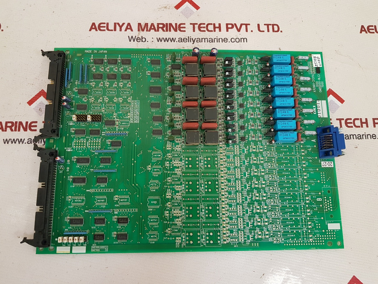 Oki ayu901-2137g pcb card oae6000-8lc