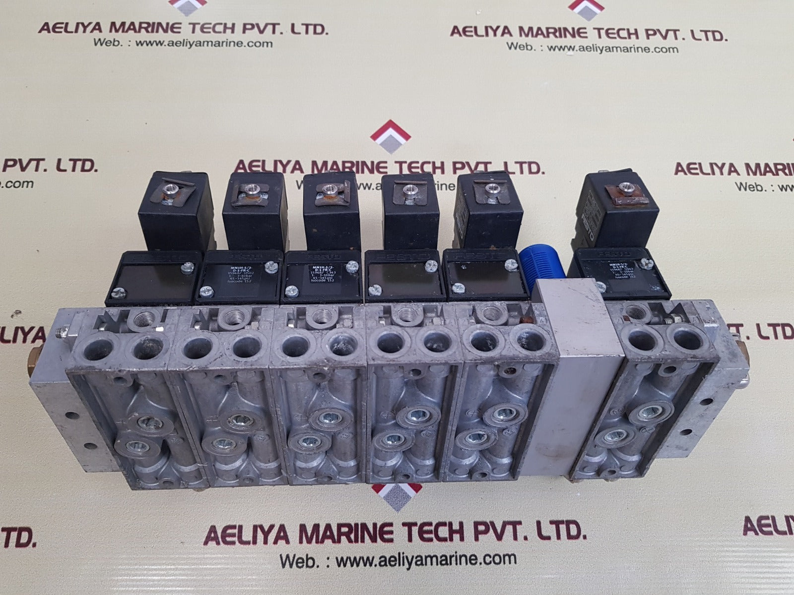 Festo mn1h-5/2-d-1-fr-c solenoid valve (1 set)