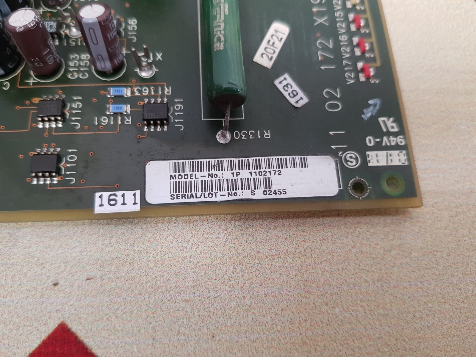 Siemens 1102172 pcb card 11 02 172 x1989 d11 e7