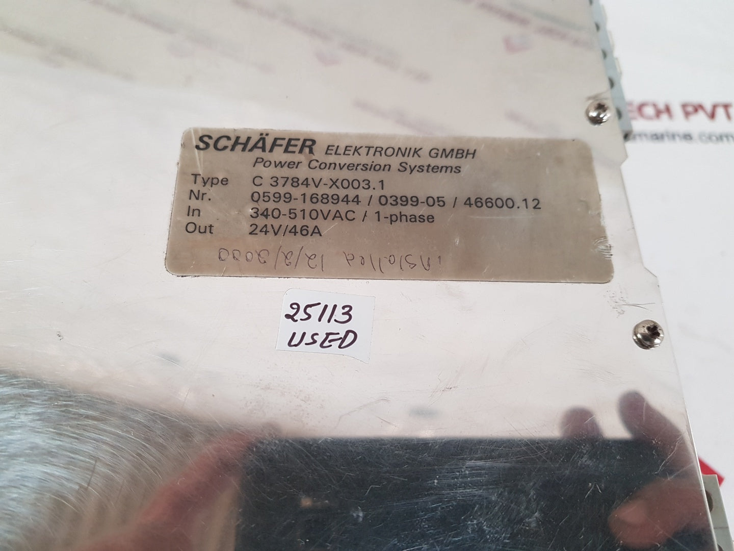 Schafer c 3784v-x003.1 power conversion systems