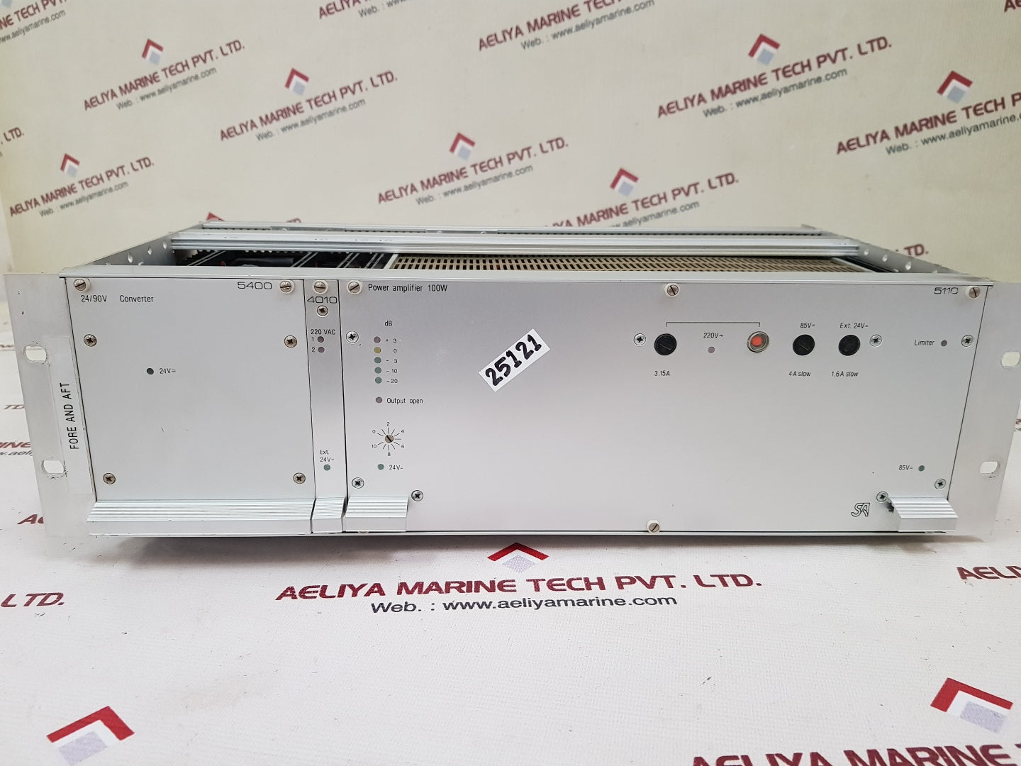 Scan acoustic kr0120 power amplifier 100w
