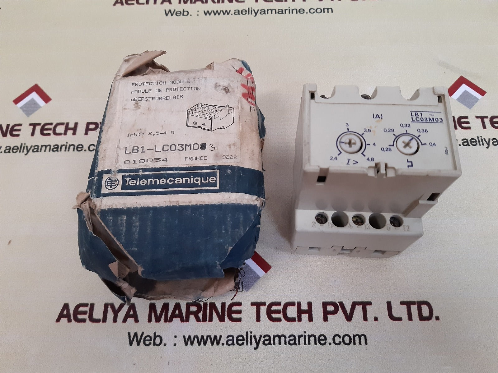 Telemecanique lb1-lc03m03 protection module