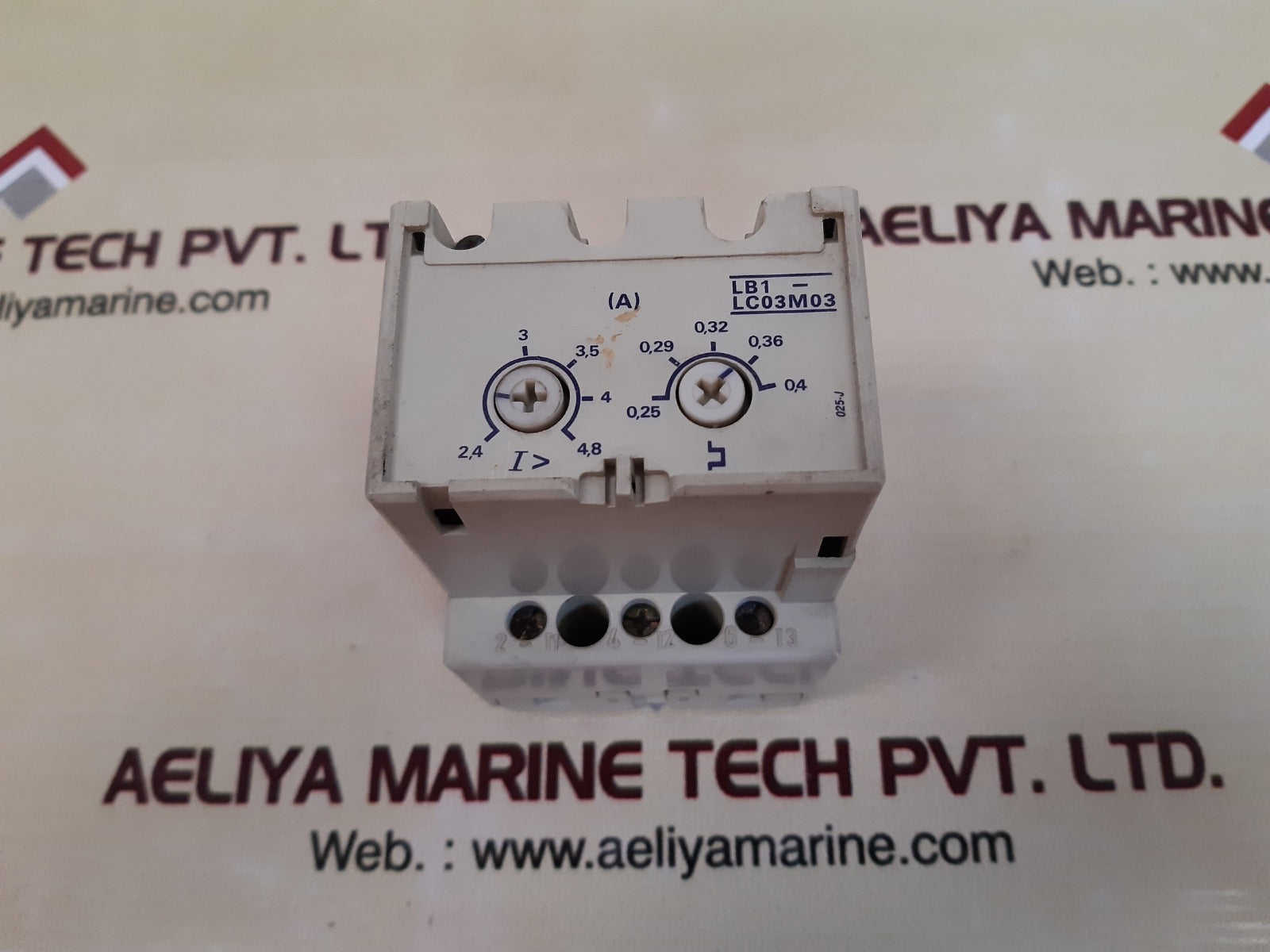 Telemecanique lb1-lc03m03 protection module