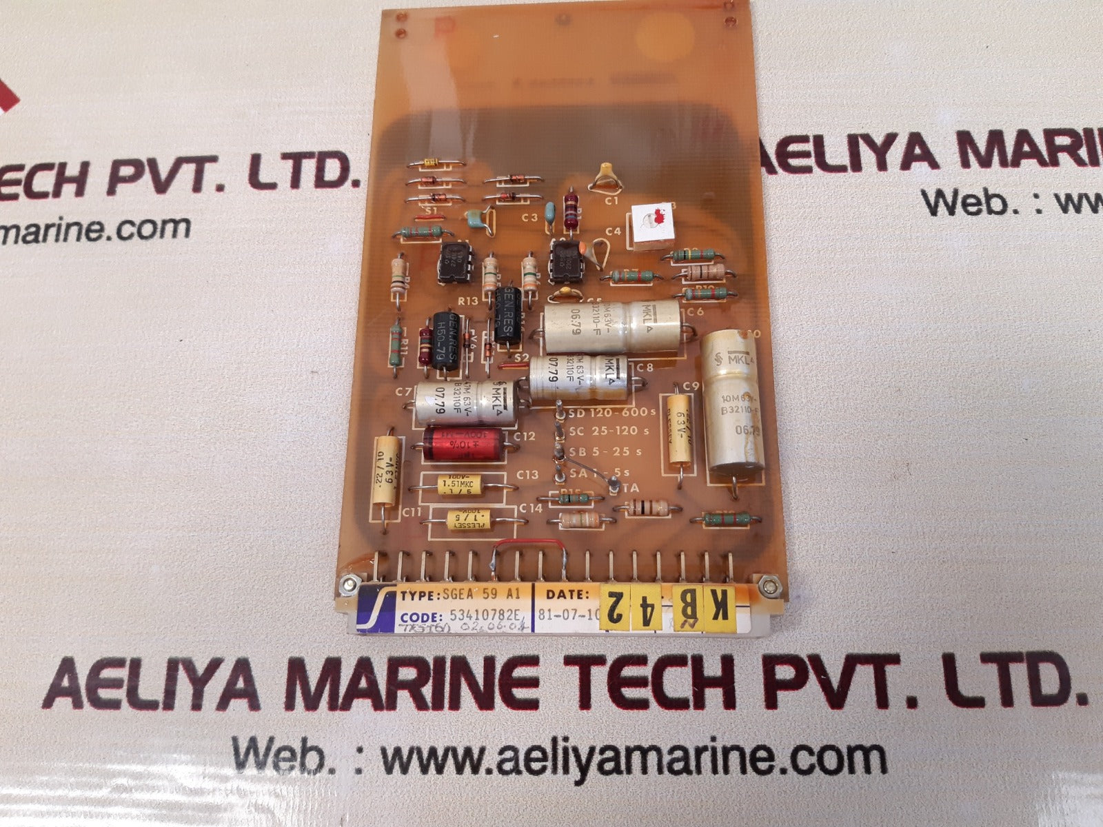 Stromberg sgea 59 a1 circuit board 53410782e