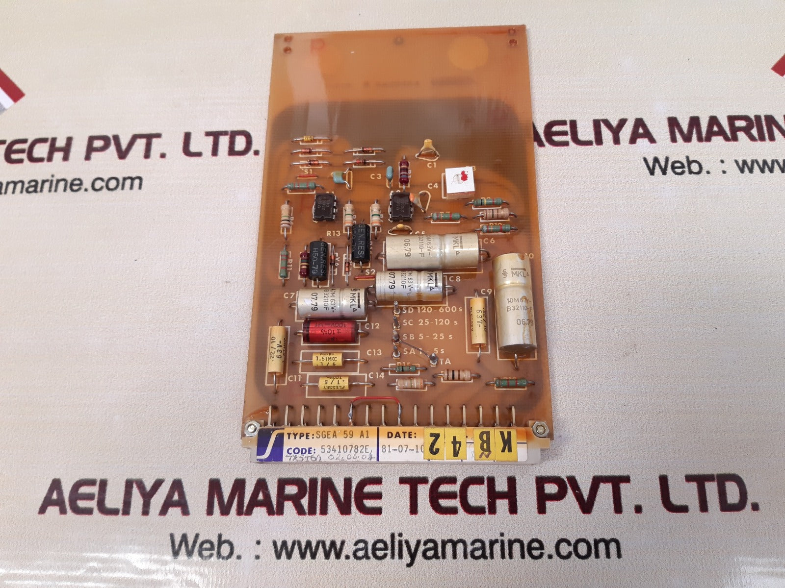 Stromberg sgea 59 a1 circuit board 53410782e