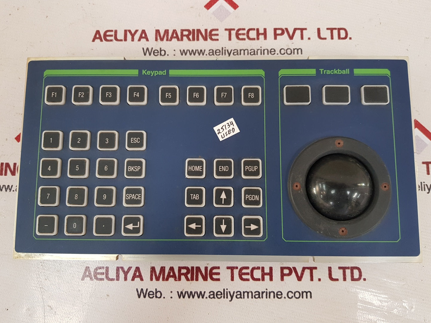 Simrad norge 25005323 25005331 ps2 trackball numeric & special function panel