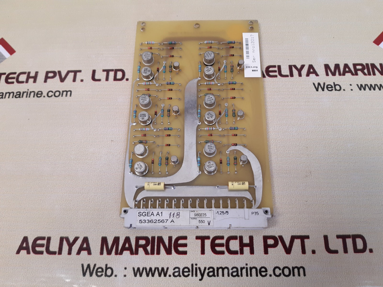 Stromberg sgea a1 118 pcb card